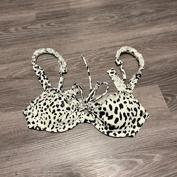 Toluca Swim Leopardus Angelina Top Small - Picture 1 of 3